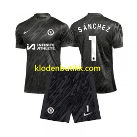 Chelsea Robert Sanchez 1 Keeper Barn Borte Fotballdrakt 2024/25 Kortermet